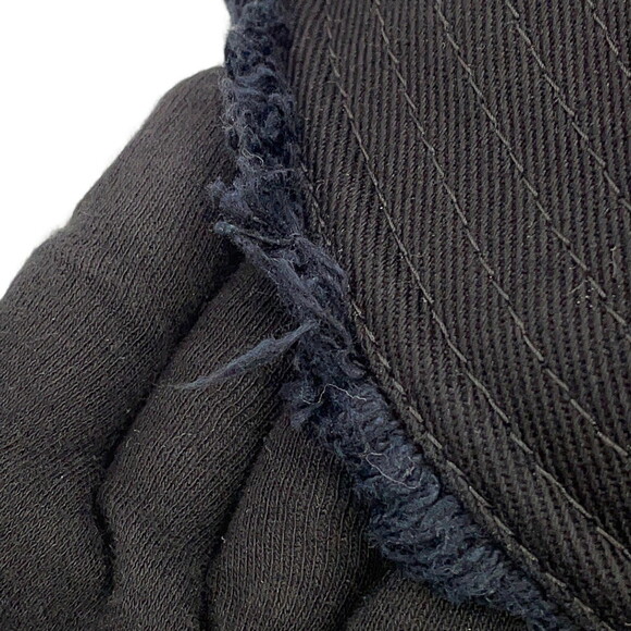 Prada Triangle Cotton Bucket Hat, Size M, Black, 1HC137, Women's, PRADA - Picture 6 of 12